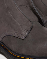 nubuck slip on boots