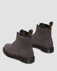 nubuck slip on boots