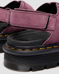 zebzag suede sandals