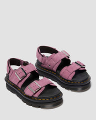 zebzag suede sandals