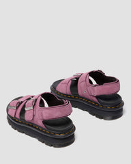 zebzag suede sandals