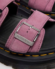 zebzag suede sandals