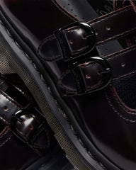 arcadia rub off leather mary jane shoes