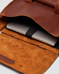 ambassador leather backpack