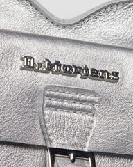 heart shaped milled metallic backpack