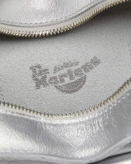 heart shaped milled metallic backpack