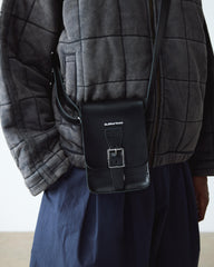 leather vertical crossbody bag