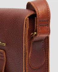 ambassador leather reporter bag