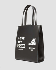 love my docs leather tote bag