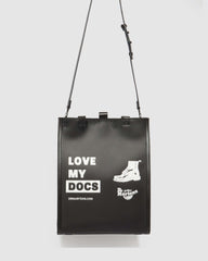 love my docs leather tote bag