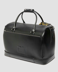 smooth leather weekender bag