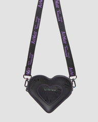 bt21 mini heart shaped leather bag