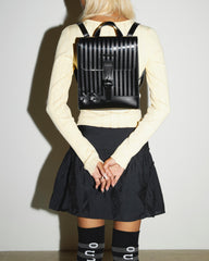 wednesday leather mini backpack