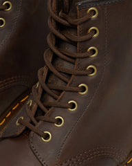 1460 crazy horse leather lace up boots