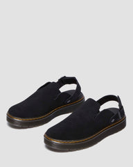 carlson suede casual slingback mules