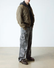 adrian crazy horse leather tassel loafers