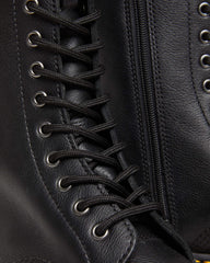 1b99 pisa leather mid calf lace up boots