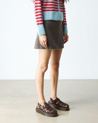 wrenlie grizzly leather fisherman sandals