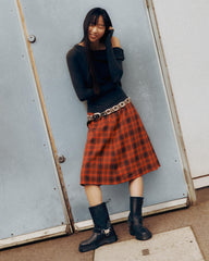 anistone hi leather biker boots