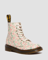 pascal floral leather boots