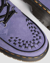 woven suede creepers