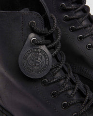 bex bump toe leather boots