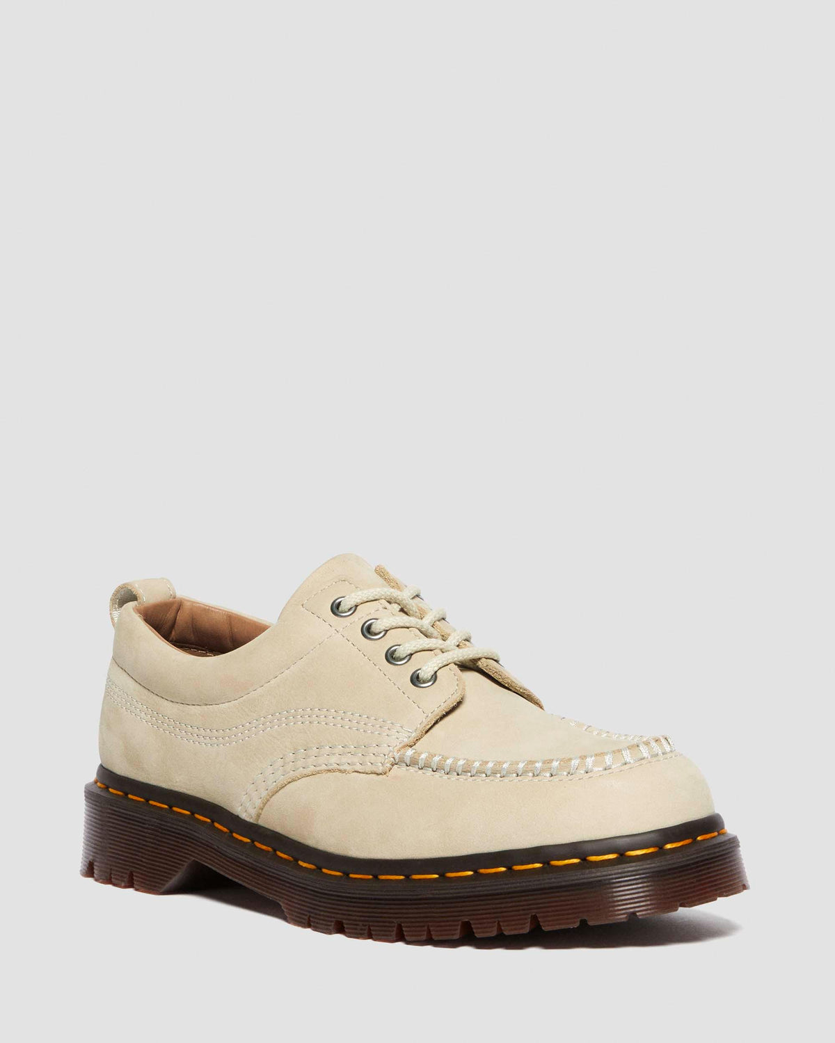 buttersoft leather moc toe shoes