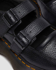 milled napa leather mary jane shoes