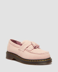 nubuck leather tassle loafers