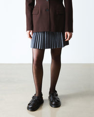 crocodile analine leather sandals