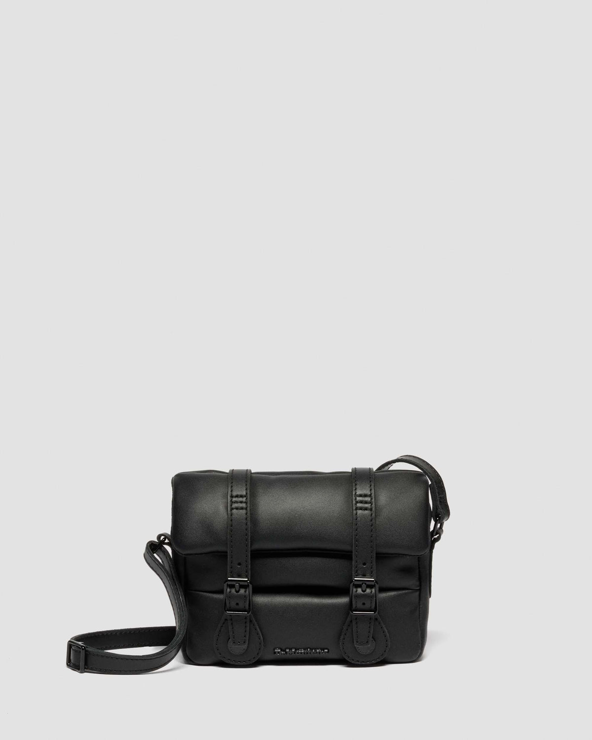 7 inch padded leather satchel