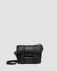 7 inch padded leather satchel