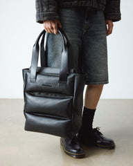 leather tote bag