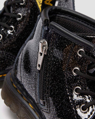 infant 1460 glitter patent leather boots