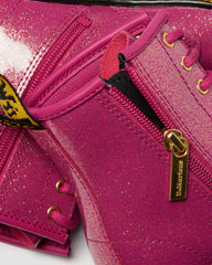 junior 1460 glitter patent leather  boots