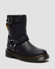 kids leather biker boots