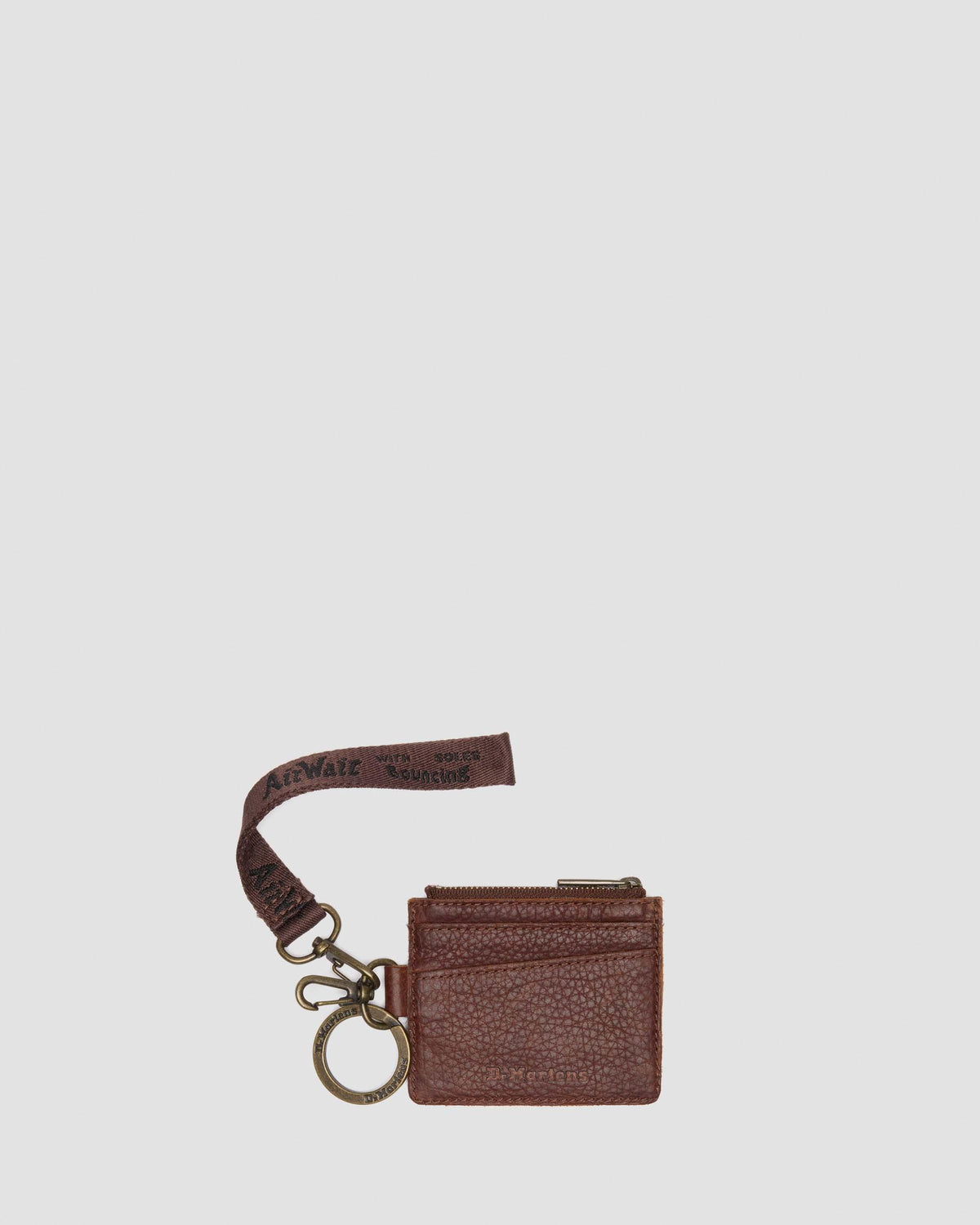 ambassador leather card holder keyring