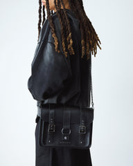 harness leather satchel