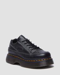 5-eye milled napa leather shoes