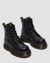 milled nappa leather boots