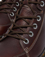 grizzly leather lace-up boots