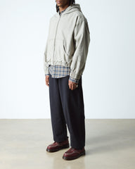 wild grain leather lace up moc toe shoes