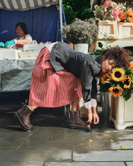 slip on leather boots