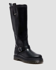 orleans leather biker boots