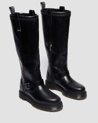 orleans leather biker boots