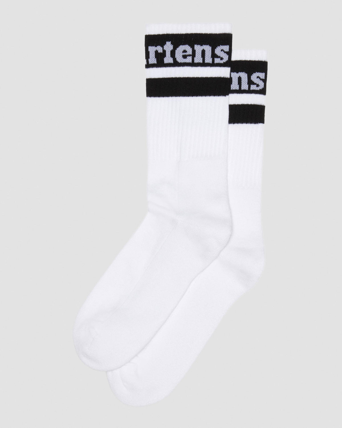 athletic logo organic cotton blend socks