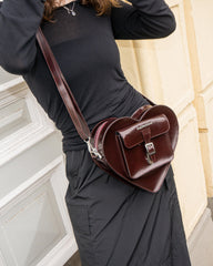 vegan heart shaped backpack