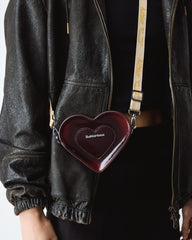 micro heart bag