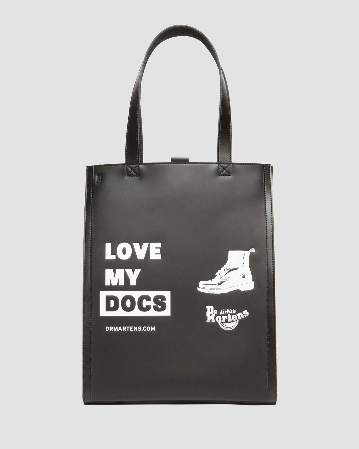love my docs leather tote bag