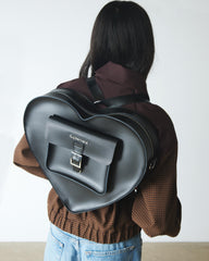 large heart backpack